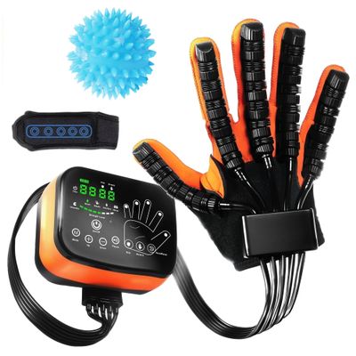 7th Gen Rehabilitation Robot Gloves, Stroke Therapy Equipment, Hand Robotic Rehabilitation Device, 4 Modes, Adjustable Intensity, Touch Panel. Perfect Gifts for Stroke Patients with Hand Impairment