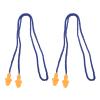 2Pcs Soft Silicone Ear Plug, Noise Reduction Earplug with Wire, Tree Design Ear Plug for Sleeping Swimming, Comfortable Fit with Long Cable for Secure Wearing view 4
