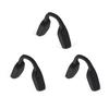 Replacement Nose Pads Nose Pieces for Oakley BatFlip OX8183 BXTR Metal OO9237, Upgrade Anti-Slip Silicone Pads Enhanced Comfort & Grip - Black Asian Fit x 3 Pieces view 2