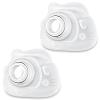 Replacement Silicone Cushion Compatible with AirFit F40 Frame, Soft Silicone Replacement Pad for Full Face Mask Frame, Replacement Accessory Only (Large) view 1