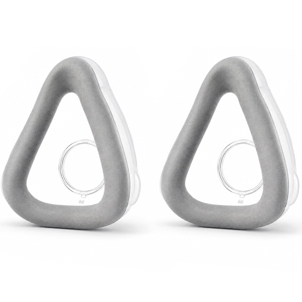 2PCS Replacement Cushion Compatible with AirTouch F20 CPAP Mask Memory Foam, Soft & Comfortable, Secure Seal & Long-Lasting Fit, Medium
