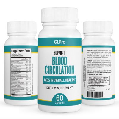 (1 Pack) FitnessInspireWays GLPro Blood Support Balance Formula Premium Natural Pills - Multivitamin for Overall Health & Wellness, 60 Capsules
