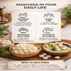 Krishi Global Phool Makhana Premium Quality Foxnuts | Gluten Free Plant Based Snack | Rich in Protein Non GMO Lotus Seeds | Healthy Snacking and Cooking | 100g view 3