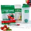 Letz Go Mixed Berry 30-Day Smoothie Kit | Clean Energy Drink Mix (30 Pack) + Whey Isolate Protein (30 Servings) with Shaker Cup | Natural Caffeine, Vitamins C+D, Electrolytes | Sugar-Free view 1