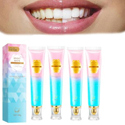 2026 New Niacinamide Whitening Toothpaste, for Sensitive Teeth, Removes Stains, Adult Use, Strong, Smile, Protects Enamel, Fluoride-Free Formula, Gentle Peppermint Flavor (4)