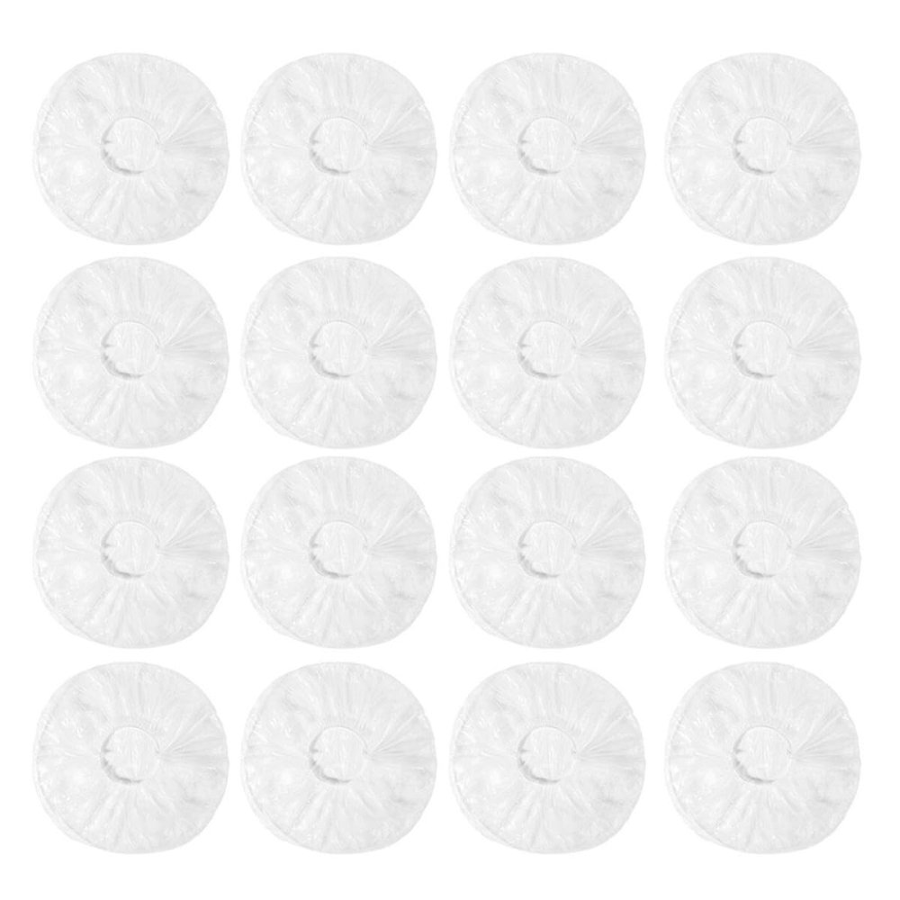 BESPORTBLE 200Pcs Disposable Elastic Bowl Covers Food Storage Plastic Wrap Flexible PE Material Multipurpose Kitchen Dust Protection for Bowls Plates Dishes