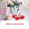 HONMEET 12Pcs Heart Shaped Tinplate Candy Boxes Wedding Favor Containers with Sealing for Chocolates Biscuits Party Packing view 3