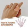 VINTORKY 50pcs Small Oval Breathable Fabric Bandages Skin-Friendly Fingertip Patches Flexible Elastic Bandage for Joints Toes and Fingers Care view 3