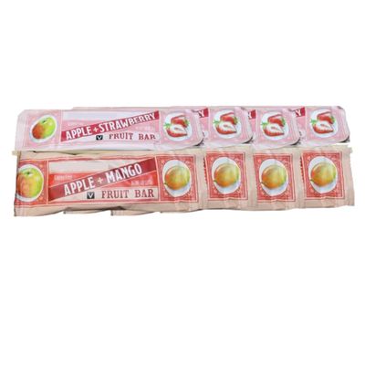 Apple Strawberry & Apple Mango Fruit Bars 1.06 oz (30g), Gluten Free, 4 of Each Flavor (8 count - 4 of each Apple Strawberry/Apple Mango)