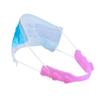UTHCLO 6pcs Mask Ear Rope Buckle Portable Silicone Mask Band Extenders Anti-Ear Accessories for Men Women with Green Blue White Pink Grey Colors view 3