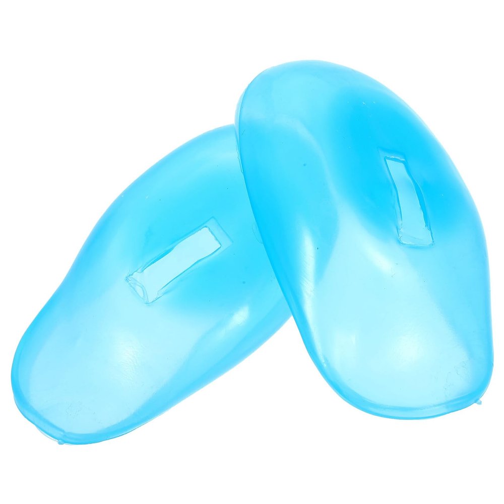 FUOYLOO Silicone Ear Cover Waterproof Ear Shield Elastic Fit Protector for Hair Dye and Curling Stick Use