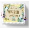 10" by 8" Welcome To The World Little One Baby Shower Adventure Begins Themed Edible Image Cake Topper, Frosting Sheet Decoration Blue Sticker Decal view 1