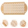 IWOWHERO 4pcs Stainless Steel Foot File Callus Remover for Cracked Heels Professional Foot Grater with Ergonomic Handle Washable Reusable for Dead Skin Exfoliating Pedicure Tool view 3