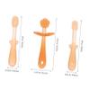 WATIIFUFU Tongue Cleaner and Toothbrush Soft Silicone Oral Cleaner for Newborns and Gentle Gum Massage and Oral Hygiene Tool Portable Care Kit view 2