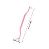 DRESSOOS 4Pcs Dual-Head Tapered Manual Toothbrushes for Travel Home Oral Cleaning Brushes with Interdental Gap Cleaner Wear-Resistant Design for Reach Areas Comfortable Grip view 2