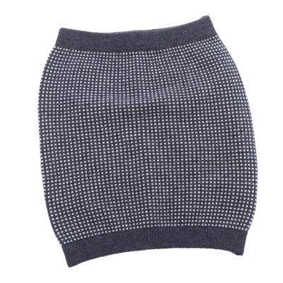 UTHCLO Cashmere Lumbar Support Belt for Winter Back Warmth Xl Gray