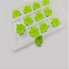 Edible 12pcs GrassGreen Shamrock Sugar cake decorations, cupcake toppers, perfect Clover Icing Cookies decro for St. Patrick's Day Birthday Halloween Thanksgiving Christmas party Team Dinner view 4