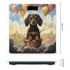 Dachshund Hot Air Balloon Scale for Body Weight Digital Bathroom Scale Precision Smart Weighing Scales with Clear LED Display Accurate High Precision Scales Weighing Machine view 2