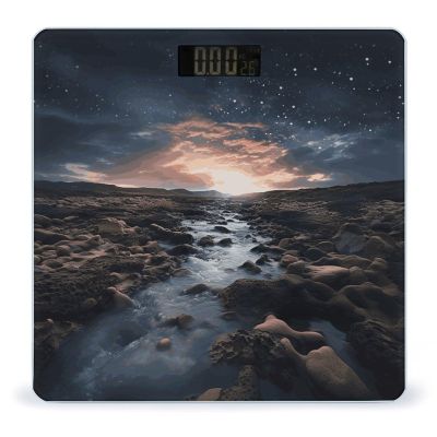 Subtle Atmosphere Scale for Body Weight Digital Bathroom Scale Precision Smart Weighing Scales with Clear LED Display Accurate High Precision Scales Weighing Machine