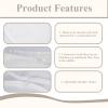 5 Pack Tracheostomy Cover with Trach Ties, Adjustable Breathable Neck Stoma Protector for Tracheal Tracheotomy Care, Fit Laryngectomy and Tracheotomy Supplies (White, Large) view 4