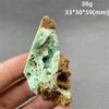 Crystal Stone Natural Green Variscite Mineral Specimen Quartz Crystals Crystal Stone Holder Necklace(38g 33 * 30 * 59mm) view 2