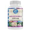 WHOLE WORLD WELLNESS Healthy Hair Skin and Nails Supplement for Women & Men | Supports Skin Clarity, Hair Growth, and Nail Strength | Biotin 5000mcg | 60 Capsules | Made in The USA. view 1