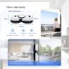 HCZKIUJ Electric Window Cleaning Robot,Smart Glass Cleaning with Remote Control,Automatic Water Spray,Double Suction Cup Suction,Suitable for Indoor and Outdoor Window Glass view 3