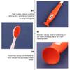 HAPINARY 4pcs Toothbrush Soft Bristles Ergonomic Design for Ages Gentle Gum Care Comfortable Grip Handles for Teeth Cleaning view 4