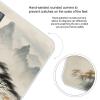Chinese Landscape Painting Scale for Body Weight Anti-Slip Sturdy Tempered Glass Weighing Machine Highly Digital Accurate Bright LCD Bathroom Scale for Household Gift view 4