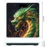 Chinese Dragon Scale for Body Weight Anti-Slip Sturdy Tempered Glass Weighing Machine Highly Digital Accurate Bright LCD Bathroom Scale for Household Gift view 2
