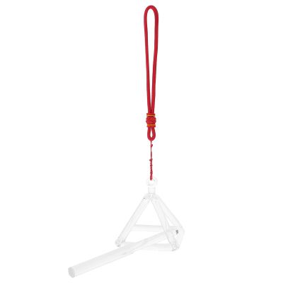 NULYLU Pyramid Singing with Mallet for Meditation Sound Therapy and Healing Instrument for Relaxation and Mindfulness Vibrations Decor Ornaments for Sound Bath Sessions