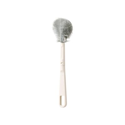 360 Flexible Silicone Bottle Brush - Long Handle Deep Clean Brush for Cups, Mugs, Thermos, Teapot, Reusable Dishwasher Safe Brush, 9.84 x 1.97 x 1.97 Inch (1)