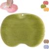 2026 New Silicone Massage Bath Mat,Silicone Shower Foot Scrubber Mat,Hands-Free Silicones Foot Scrubber Mats Back Scrubber Massage Pad with Non-Slip Suction Cups Suction Cups and Drain Hole (Green) view 1