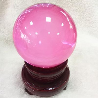 DGHIHZDHO Colored Crystal Balls Home Crystal Ornaments Glass Balls Creative Crystal Crafts,80mm