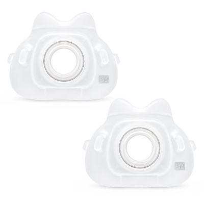 2-Pack F40 Replacement Cushion,Full Face Mask,Compatible with Original AirFit F40 Frame (Small Wide)