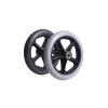 1/2pcs 6/7/8 Inch Wheel Replacement for Wheelchairs Rollator Walkers Chair Rubber Wheels Castor Solid(2PCS 7inch Black) view 1