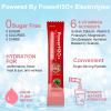 PowerH2O+ 20 Sticks Sugar Free Electrolytes Powder Packets-5 Flavors Liquid Daily IV Hydration Packets,Electrolyte Drink Mix Travel Electrolyte Packet for Rapid Hydration,0 Calorie,0 Sugar view 3