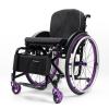 Lightweight All-Terrain Ultra Sports Wheelchair Foldable Adjustable Footrest and Seat Height, Handbrakes,Suitable for Teenagers, Adults, Seniors(Purple,Seat Width 40cm/15.7in) view 1