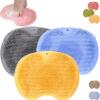 2026 New Silicone Massage Bath Mat,Silicone Shower Foot Scrubber Mat,Hands-Free Silicones Foot Scrubber Mats Back Scrubber Massage Pad with Non-Slip Suction Cups Suction Cups and Drain Hole (3PCS-B) view 1