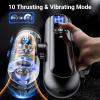 2026 Newly 3 in 1 Male Masterburbatar Tight Sleeve Hands Free, Portable Soft Silica Gel Automatic Male Masterburtors Sleeve Masturebastorfor Men 3D Pocket Puzzy Realistic Underwear J95862 view 4