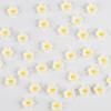 Edible Flowers Cake Decorations 32 Count White Blossoms Royal Icing Decorations Daisy Sugar Wedding Flowers for Baking Cupcakes Ice Cream Waffles Cookies Birthday Cake view 3