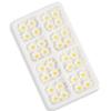 Edible Flowers Cake Decorations 32 Count White Blossoms Royal Icing Decorations Daisy Sugar Wedding Flowers for Baking Cupcakes Ice Cream Waffles Cookies Birthday Cake view 4