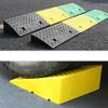 Portable Non-Slip Wheelchair Ramp - 5" & 4" Curb Ramp for Scooters, Driveway & Garage Entry - Durable Plastic Threshold Ramp for Easy Access & Enhanced Mobility view 4