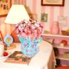 12Pcs Tea Party Decorations Floral Teapot Centerpiece for Floral Tea Themed Birthday Party Flower Vase Boxes Centerpiece for Wedding Anniversaries Supplies Mother's Day Gift view 3