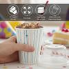 Smygoods Paper Slush Cups with Lids, 9 oz, Disposable Ice cream Cups, Slush, Smoothie Cups, Ice Shaving cups 50 count. view 2