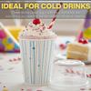 Smygoods Paper Slush Cups with Lids, 9 oz, Disposable Ice cream Cups, Slush, Smoothie Cups, Ice Shaving cups 50 count. view 3
