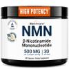 BioSchwartz NMN Supplement - 500mg Nicotinamide Mononucleotide - 30 Servings, 60 Capsules - Made in The USA with Premium Globally Sourced Ingredients, Third-Party Tested, Gluten-Free NMN Supplement view 1