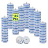 2X Cleaning Power Upgrade Formula Toilet Bowl Refills, Fits for Clorox, 150 Count Disposable Toilet Brush Refills - No Falling Apart, Fits Most Brand Brushes for Bathroom Cleaning view 1