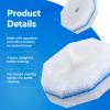 2X Cleaning Power Upgrade Formula Toilet Bowl Refills, Fits for Clorox, 150 Count Disposable Toilet Brush Refills - No Falling Apart, Fits Most Brand Brushes for Bathroom Cleaning view 3