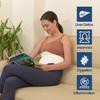 Castor Oil Pack Wrap, Comfort Fit, Cotton Flannel Pad, Reusable and Mess-Free (Castor Oil Not Included) view 2